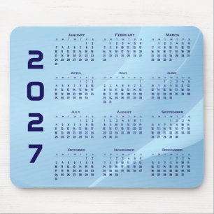 Kalender 2027 mousepad