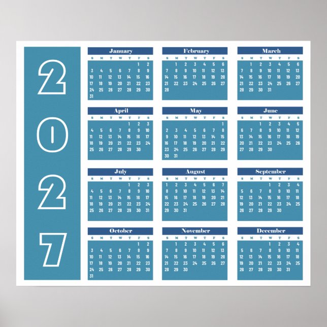 Kalender 2027 poster (Vorne)