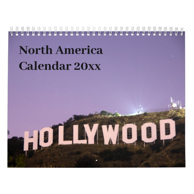 Kalender 20xx - Nordamerika (Titelbild)