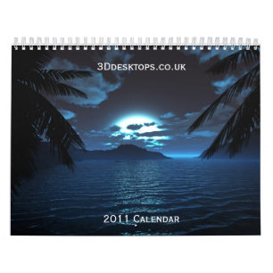 Kalender 3Ddesktops.co.uk 2011
