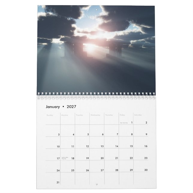 Kalender 3Ddesktops.co.uk 2011 (Jan 2027)