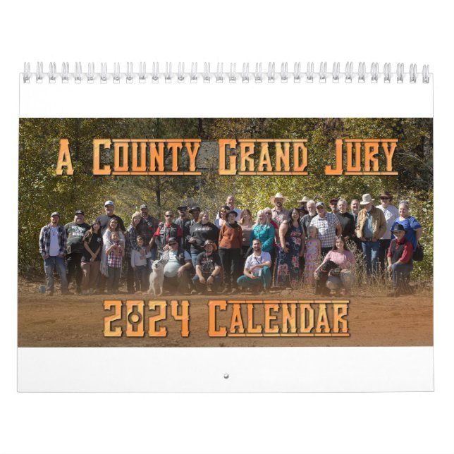 Kalender "A Landkreis Grand Jury" (Titelbild)