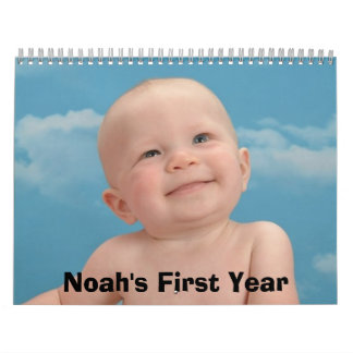 Kalender-Abdeckung, Noah's erstes Jahr Kalender