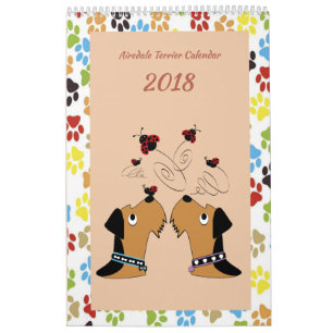 Kalender Airedales Terrier