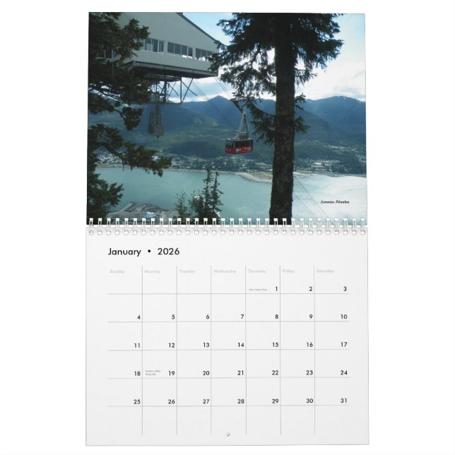 Kalender Alaskas 2012 (Jan 2026)