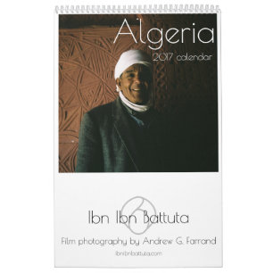 Kalender ALGERIENS 2017 durch Ibn Ibn Battuta