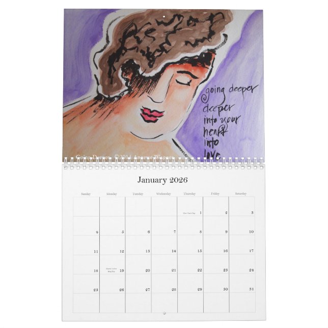 Kalender Annette Wagner Kunst-2015 (Jan 2026)