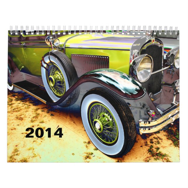 Kalender antikes Auto ZAZZLE PREISES 2014 (Titelbild)