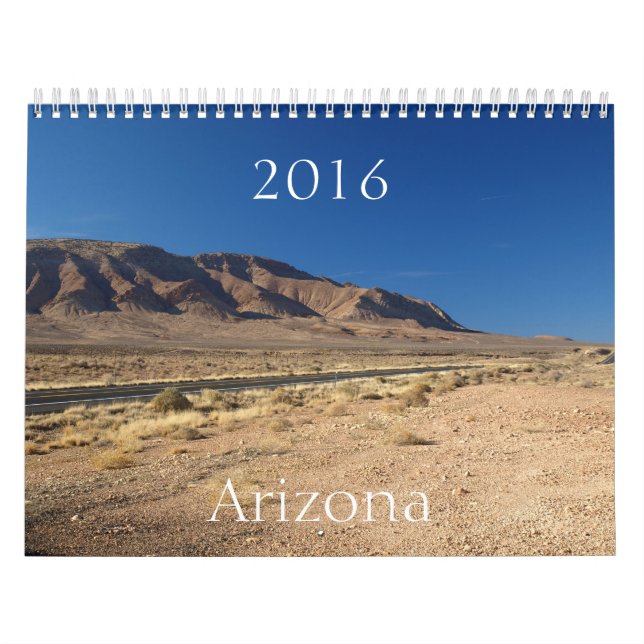 Kalender Arizonas 2016 (Titelbild)