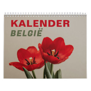 Kalender België   Belgien - Kalender 2024 in niede