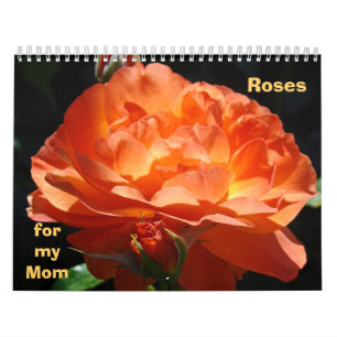 Kalender benutzerdefinierte Rosen für meine Mutter
