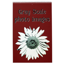 Kalender - Bilder des Fotos in grauer Skalierung