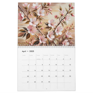 Kalender blühender Verzweigungen