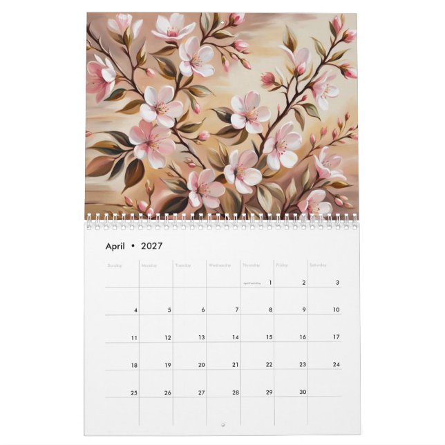 Kalender blühender Verzweigungen (Apr 2027)