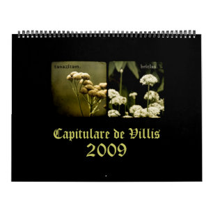 Kalender Capitulare de Villis 2009