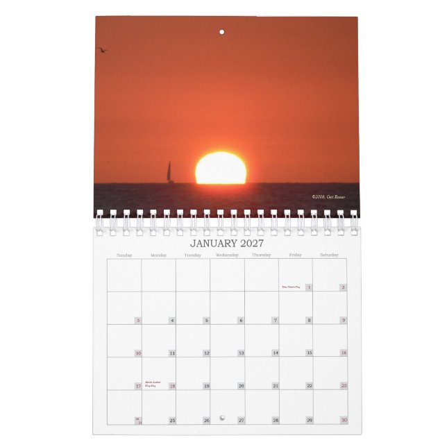 Kalender Clearwater Strand-2009 (Jan 2027)