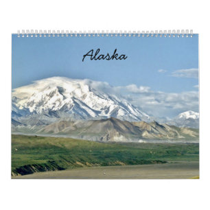 Kalender der Alaska-Landschaft