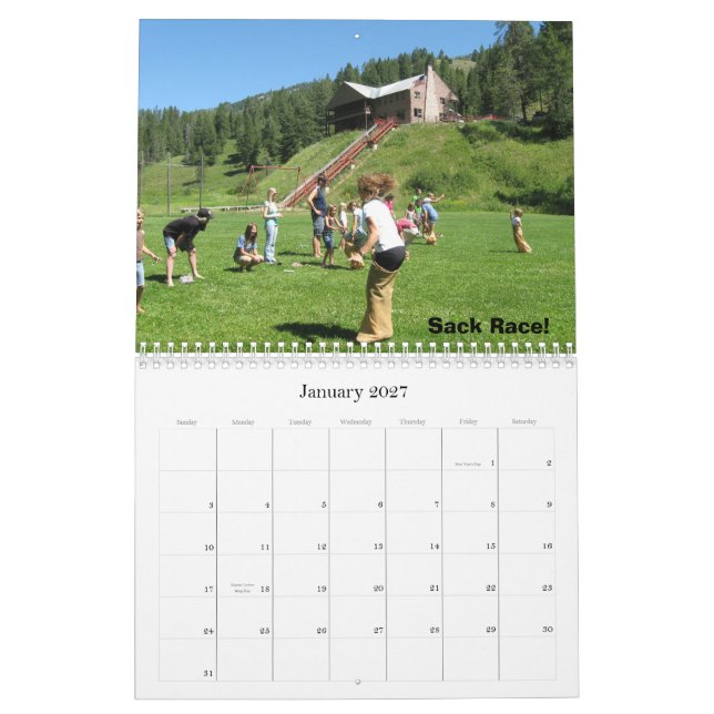 Kalender der Anruf-Familien-2009 (Jan 2027)