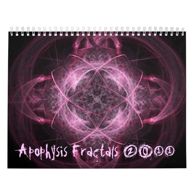 Kalender der Apophysis-Fraktal-2011 (Titelbild)