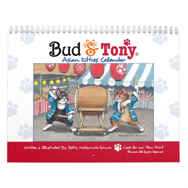 Kalender der asiatischen Kätzchen (Titelbild)