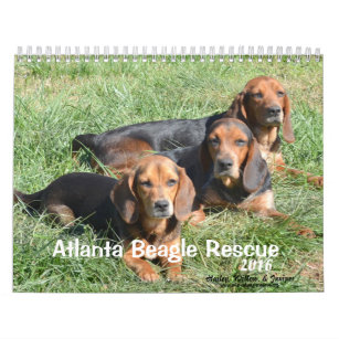 Kalender der Atlanta-Beagle-Rettungs-2016