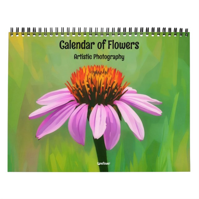 Kalender der Blume Kunstfotografie (Titelbild)