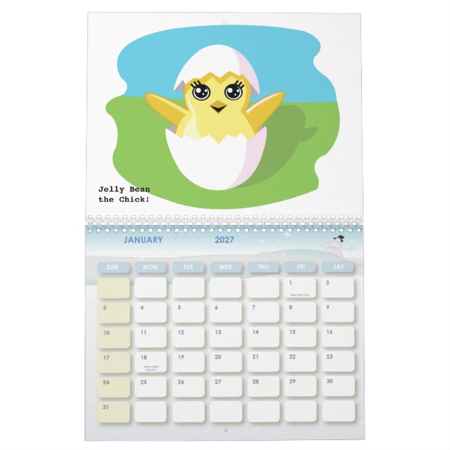 Kalender der Buttermilch-Keks-2008 (Jan 2027)