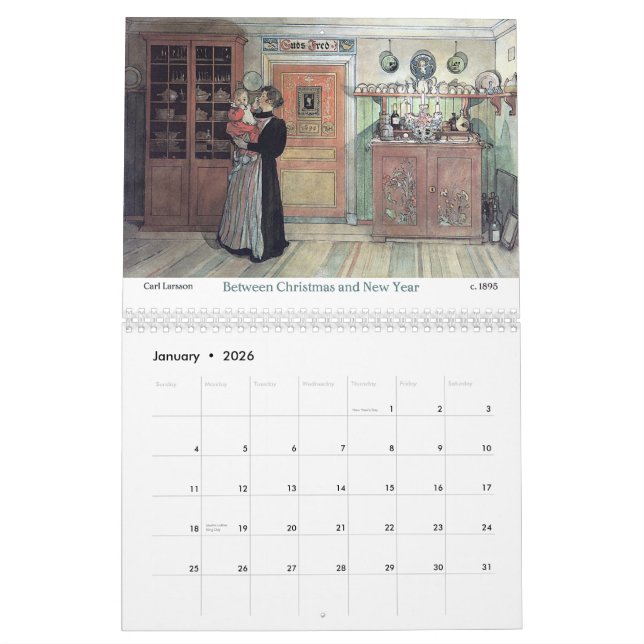 Kalender der Carl Larssonnahrungsmittel-und (Jan 2026)