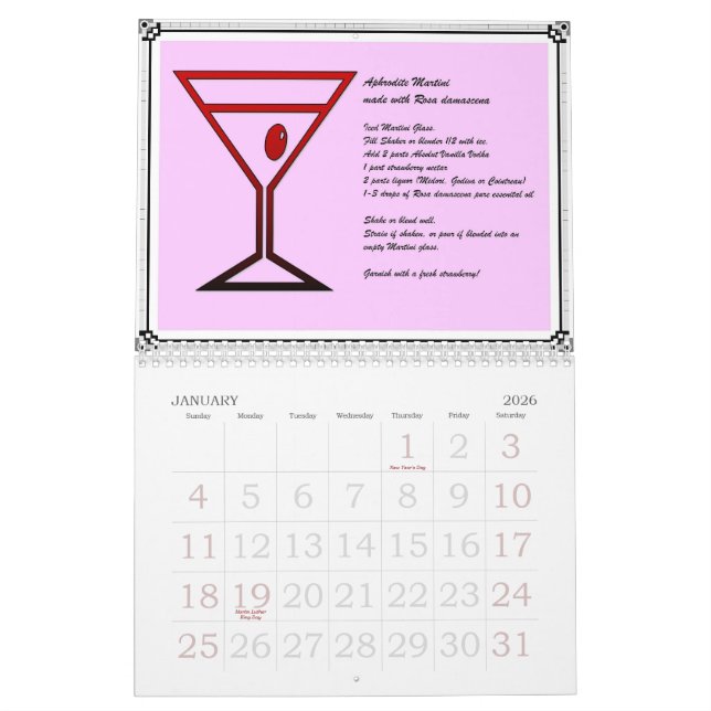 Kalender der Cocktail-Zeit-2010 (Jan 2026)