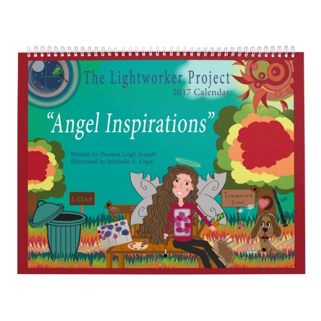 Kalender "der Engels-Inspirations-" 2017 (Titelbild)