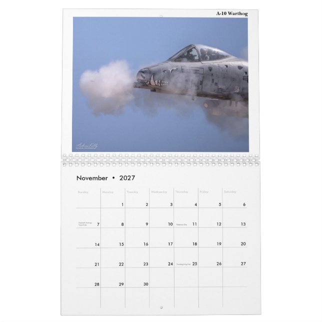 Kalender der Fotografie für die militärische Luftf (Nov 2027)