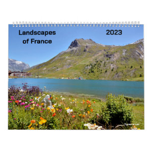 Kalender der französischen Landschaften 2023