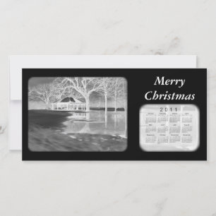 Kalender der frohen Weihnacht-2011 Feiertagskarte