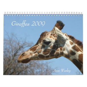 Kalender der Giraffen-2009