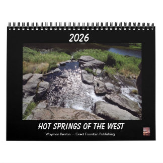 Kalender der heißen Quellen des Westens