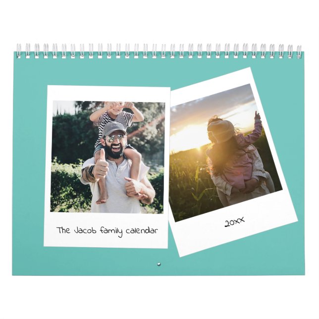 Kalender der Instant-Foto-Familie (Titelbild)