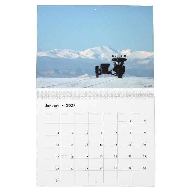 Kalender der Jahr-runder Reiter-2013 (Jan 2027)