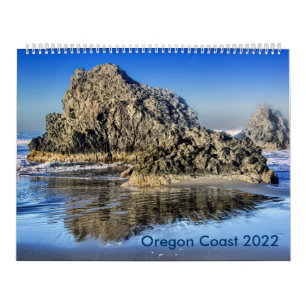 Kalender der Küstenbilder von Oregon