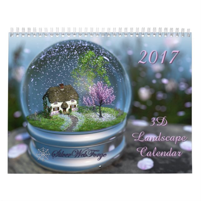 Kalender der Landschaft2017 3D (Titelbild)