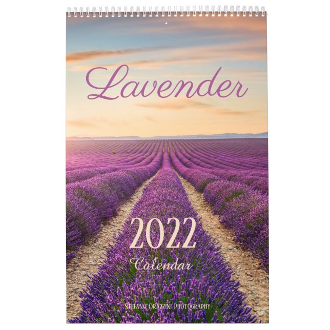 Kalender der Lavendel-Blume 2022 (Titelbild)