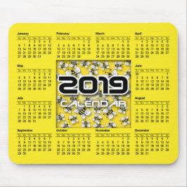 Kalender der Maus 2019 Mousepad