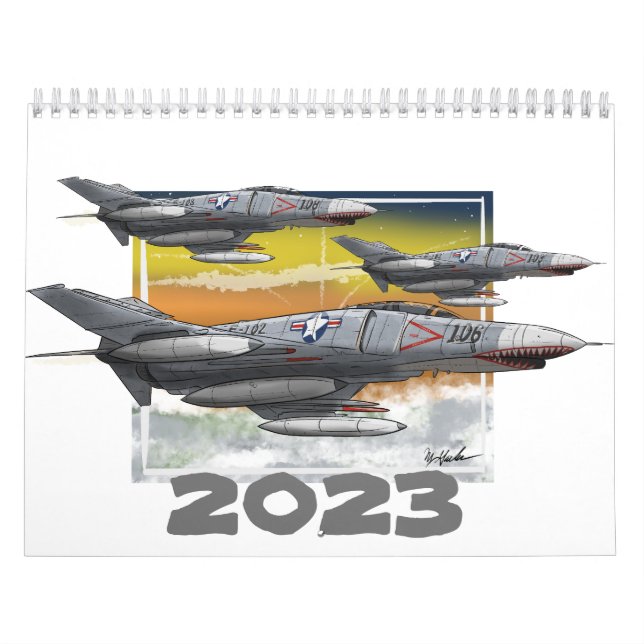 Kalender der militärischen Luftfahrt 2023 (Titelbild)