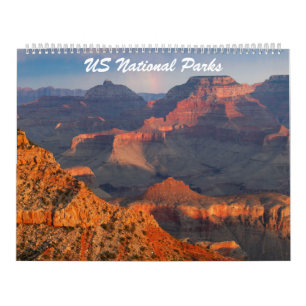 Kalender der Nationalparks in den USA