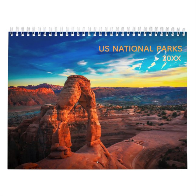 Kalender der Nationalparks in den USA (Titelbild)