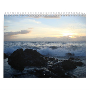 Kalender der Ozean-Sonnenuntergang-2009