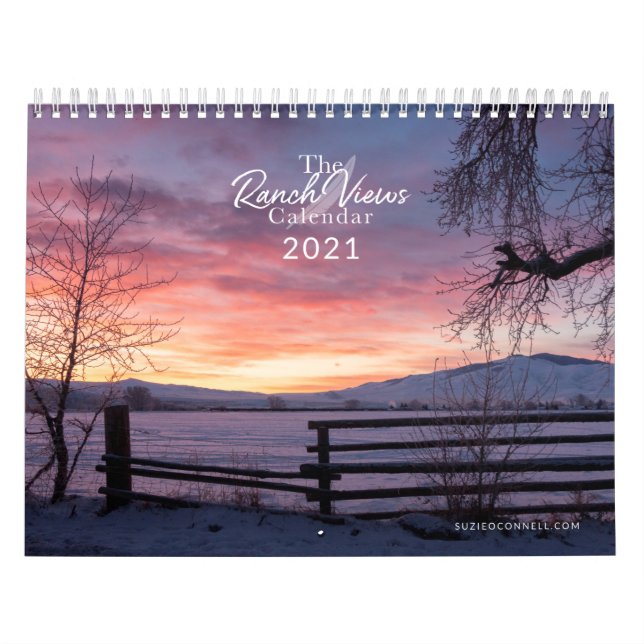 Kalender der Ranch-Ansichten - 2021 (Titelbild)