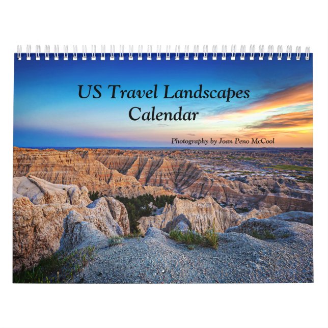Kalender der Reiselandschaften in den USA (Titelbild)