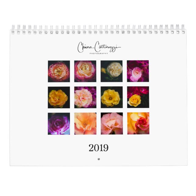 Kalender der Rose 2019 (Rückseite)