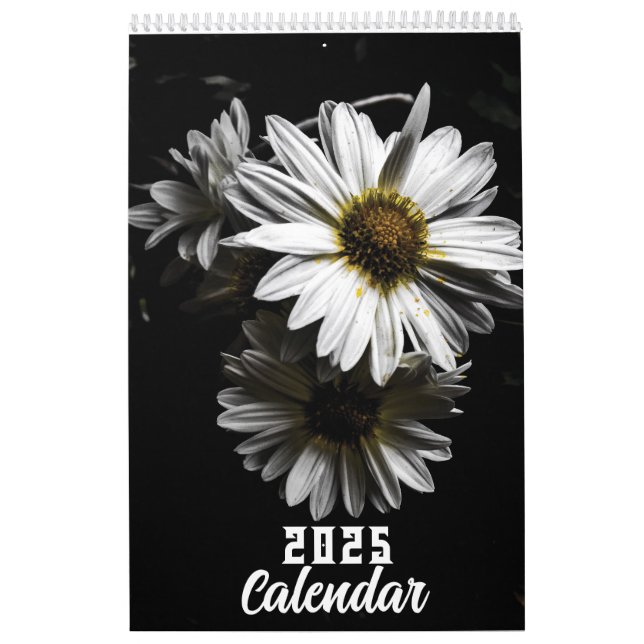 Kalender der weißen Blume 2025 (Titelbild)