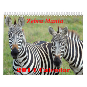 Kalender der Zebra-Manie-2014